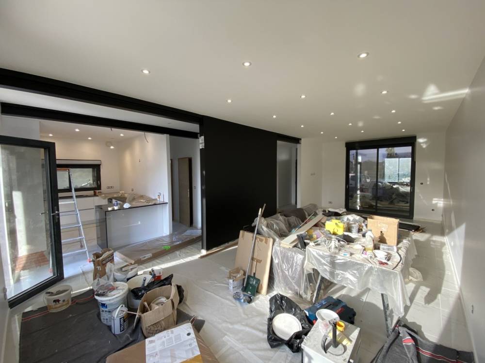 travaux grande piece